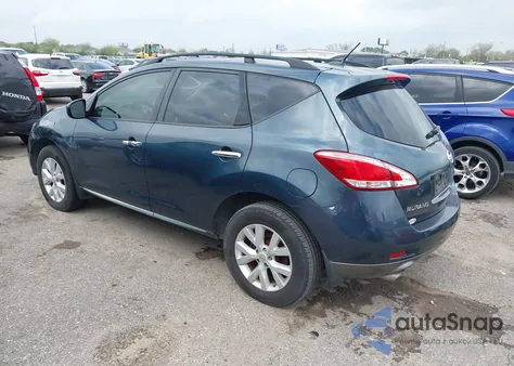2013 Nissan Murano Sl из США, поврежденный, VIN JN8AZ1MUXDW205605